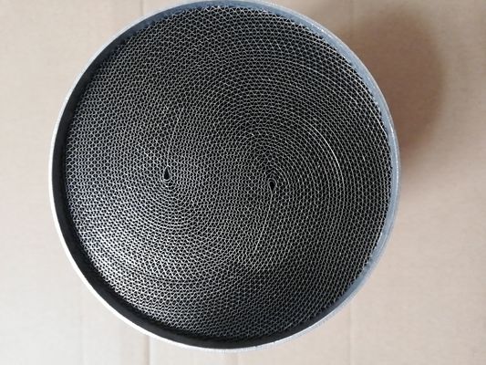 Beli 600 Cell Metalic Catalyst Substrat Mobil Balap Motor Knalpot Dua Inti pembuatan online